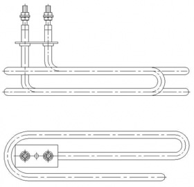 ТЭН для канальных нагревателей ТИП 2